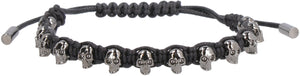 Multi-skull rope bracelet-1